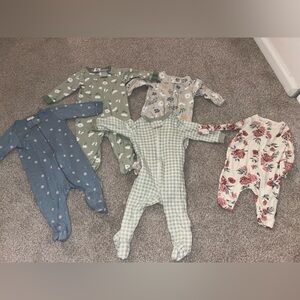 girls baby sleepers